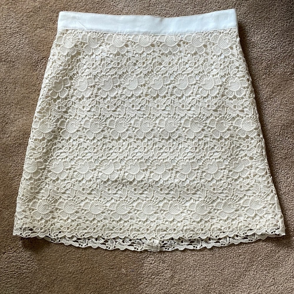 Ann Taylor Loft Lace Skirt